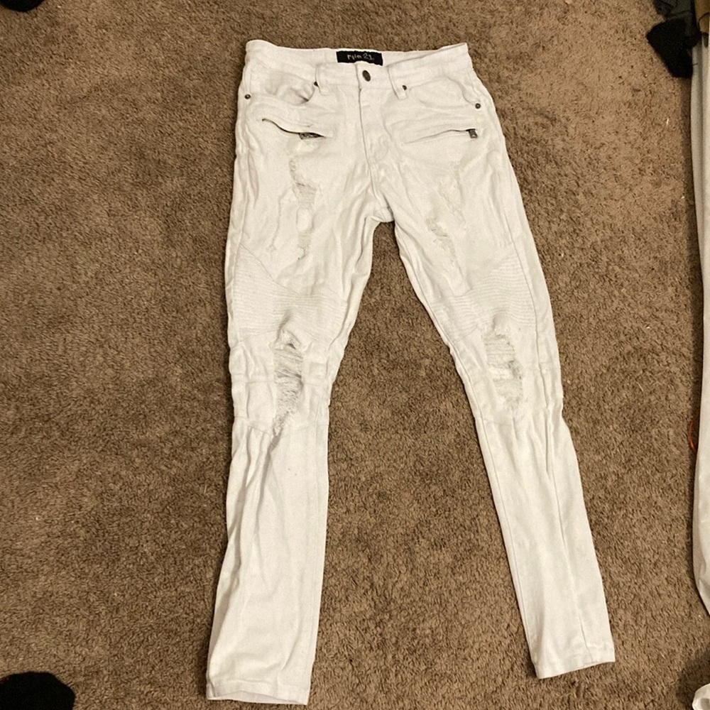 white jeans from rue 21